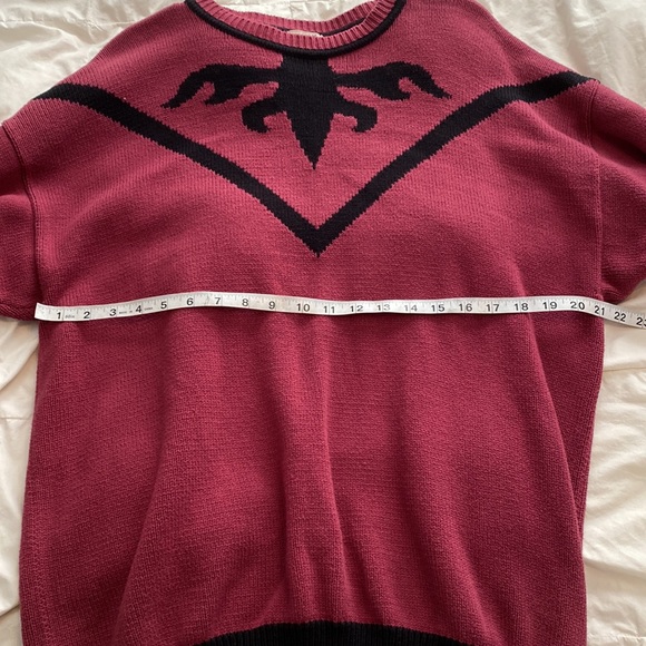 Vintage Oversized 80s/90s Mexx Knit Sweater 100% Cotton Size Large - Picture 8 of 11